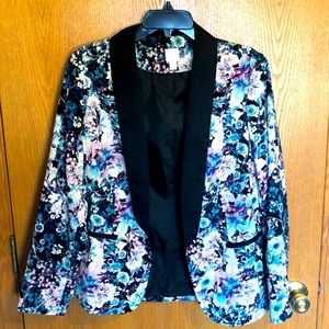Floral Blazer
